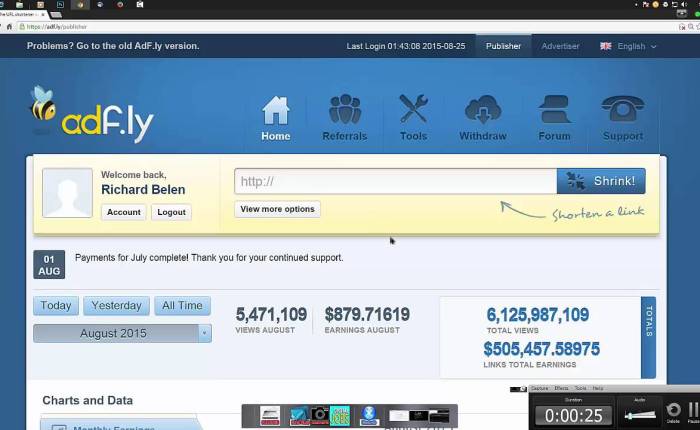 How To Make Money By Shorten Your url