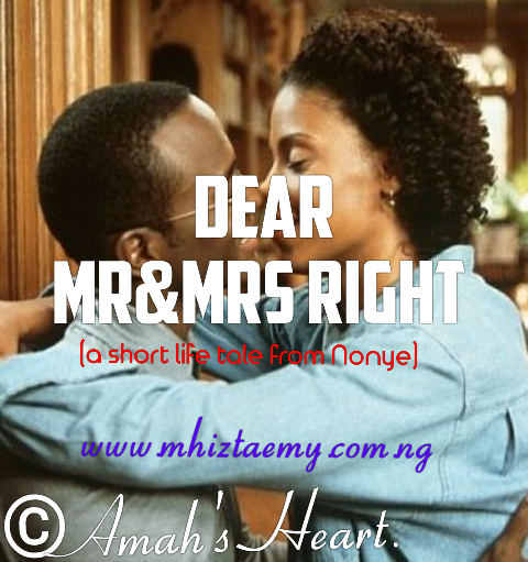 DEAR MR&MRS RIGHT- Episode 1